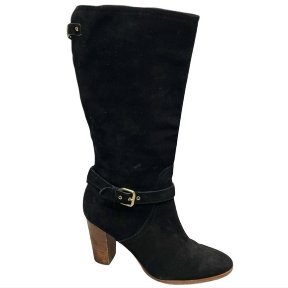 COACH- SUEDE BOOTS - Picture 1 of 5